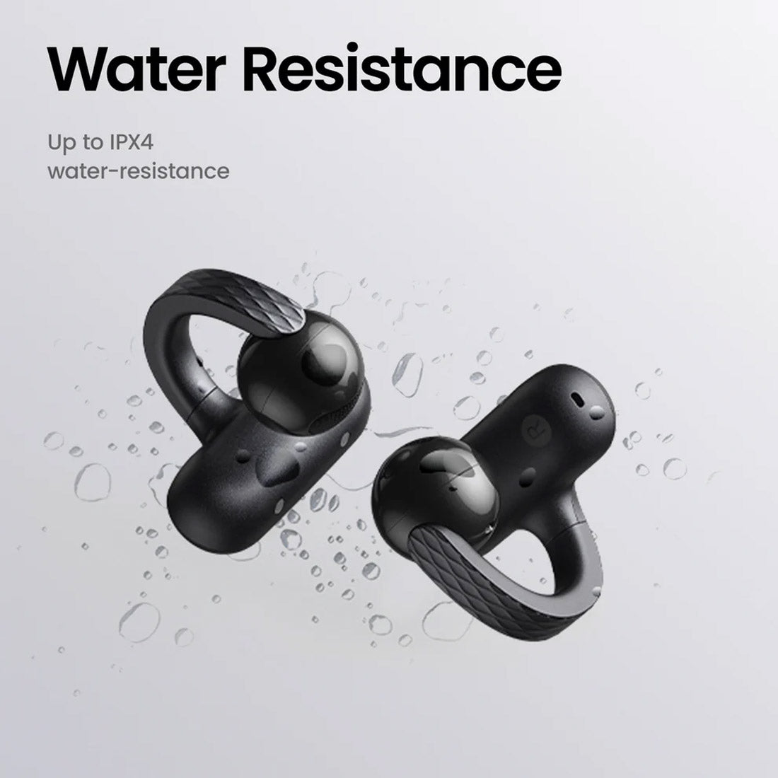 Amazfit Up Headphones OWS Open Ear Wireless Earbuds - Black